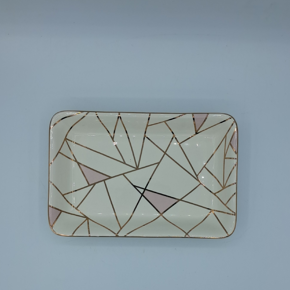 Summer and Rose Geometric Soap Dish
